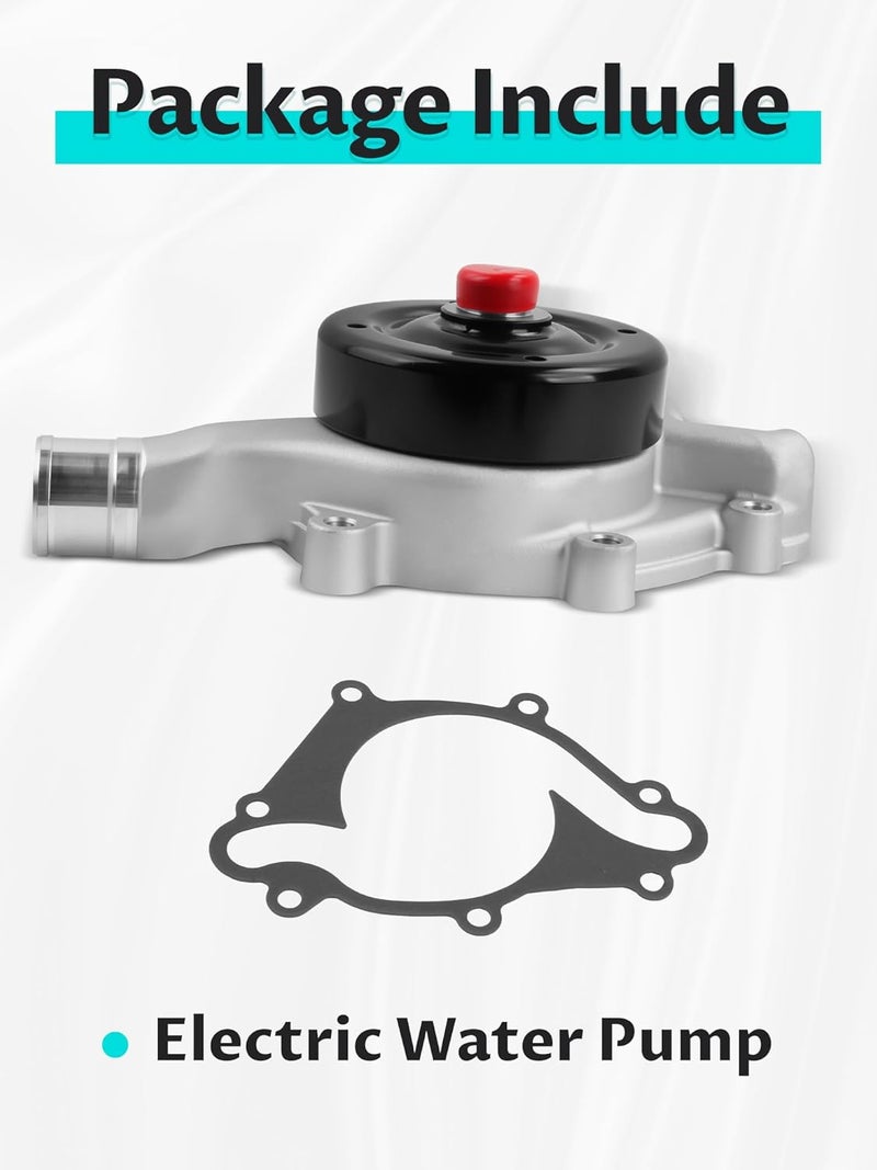 Pnktool AW7160 Engine Water Pump Compatible with Grand Cherokee, D150 Pickup, Dakota, Durango, Ram 1500 Pickup, Ramcharger, W150 Pickup, W250 Pickup 3.9L 5.2L 5.9L - Image 2